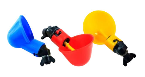 Bebedero Taza Para Aves Gallinas, Pollos, Codorniz
