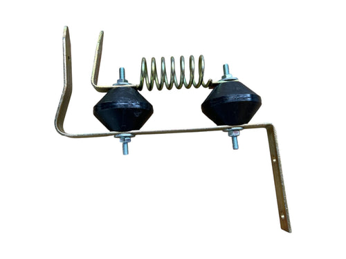 Desviador de rayos en espiral